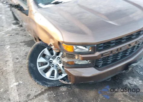 2019 Chevrolet Silverado 1500 Custom из США, поврежденный, VIN 3GCPYBEH0KG239564